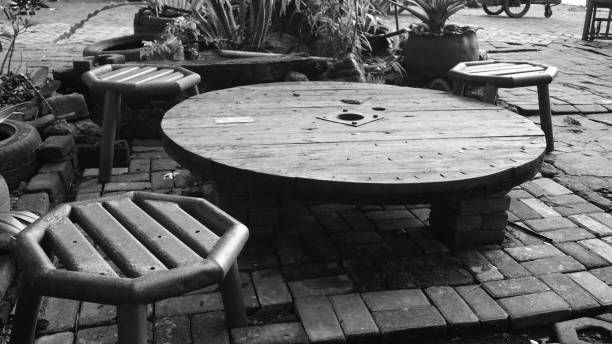istock Recycled Pallet Outdoor Seating 2197345909