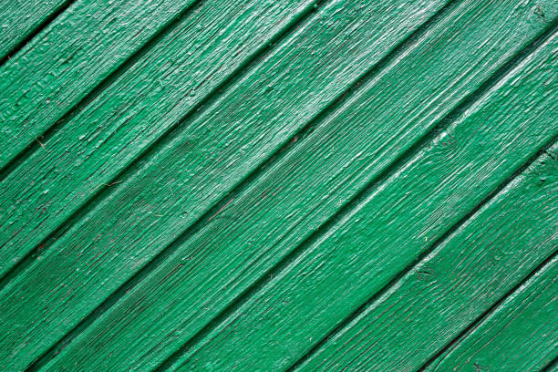 The old green wood texture with natural patterns.