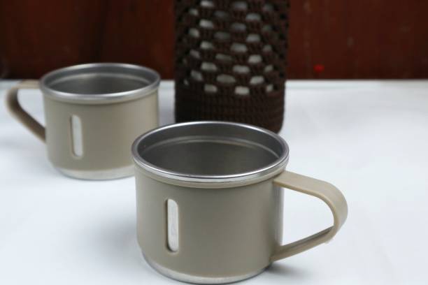 istock Stainless Steel Double Wall Thermos and Cup 2197357145