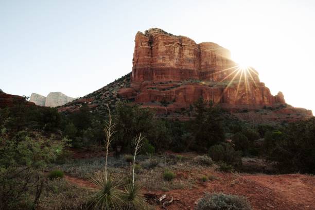 istock Sunrise over Sedona's red rock formations 2197363180