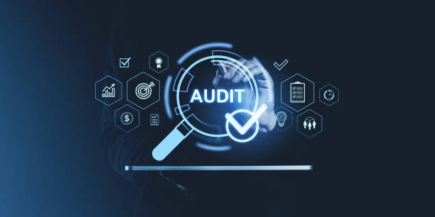 istock Audit Concept with Digital Icons and Checkbox. 2197373583
