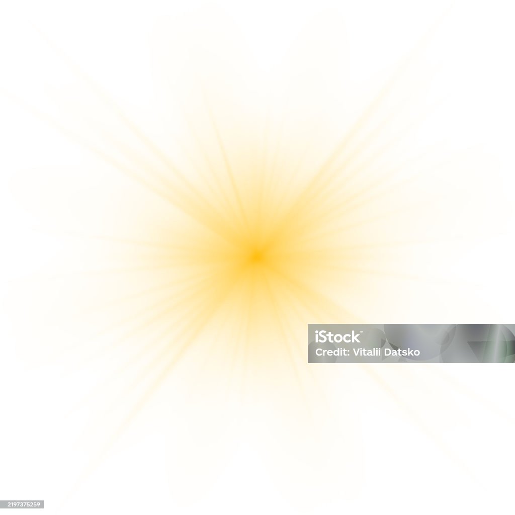 Yellow Abstract Light Rays Yellow Light Star Sun Rays Yellow Sparks Sparkle Stock Illustration ...