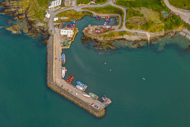 istock Aerial View Over Clogherhead, Louth Ireland 2197378912