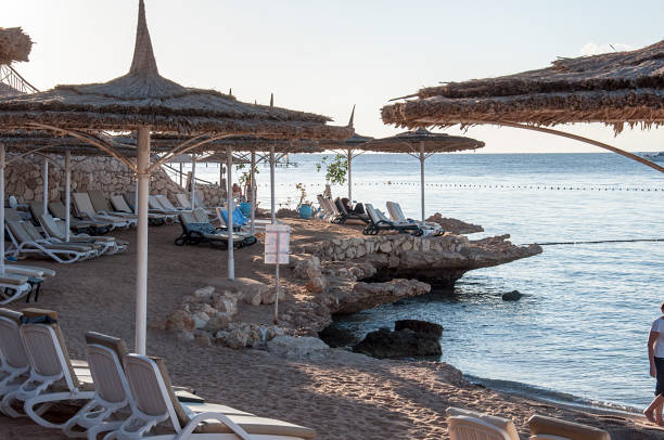 istock View of the sea from the shore. 2197379244