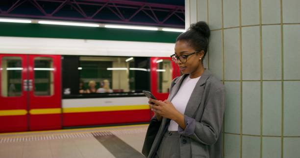 istock The woman in the subway 2197381984