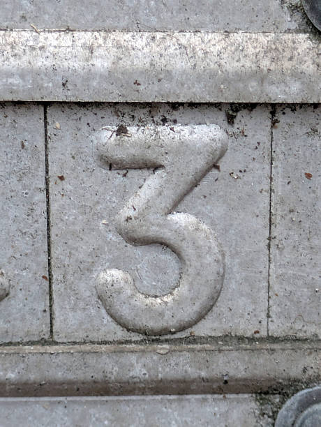 istock Written Wording in Distressed State Typography Found NumberThree 3 Ransom Note 2197382922