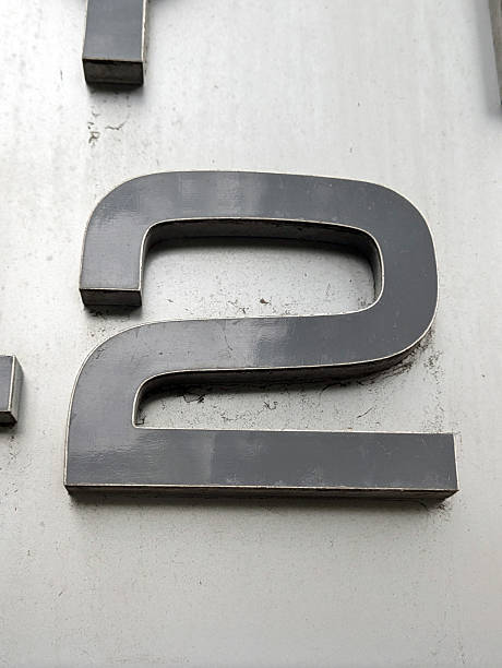 istock Written Wording in Distressed State Typography Found Number 2 Two Ransom Note 2197382926