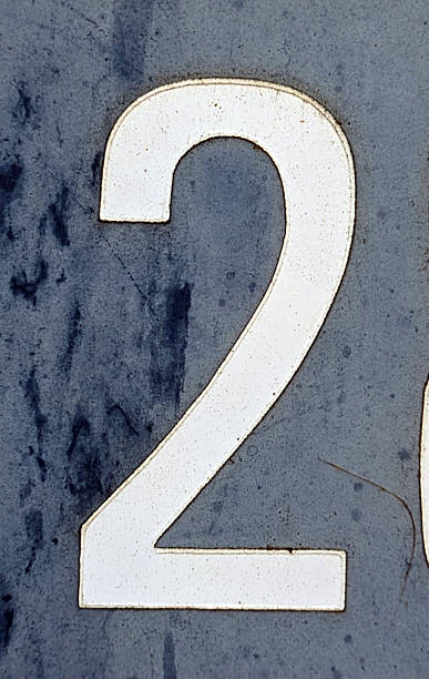 istock Written Wording in Distressed State Typography Found Number 2 Two Ransom Note 2197383097