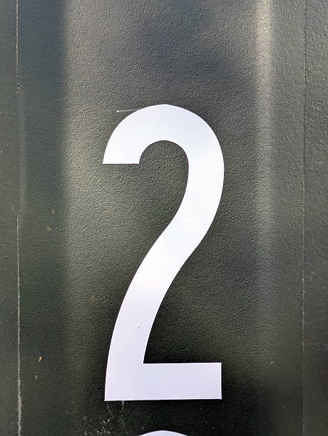 istock Written Wording in Distressed State Typography Found Number 2 Two Ransom Note 2197383147