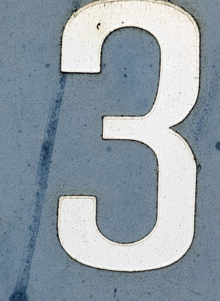 istock Written Wording in Distressed State Typography Found NumberThree 3 Ransom Note 2197383148