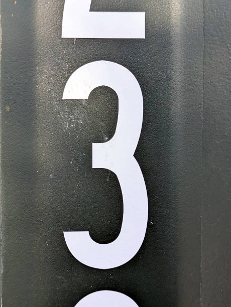 istock Written Wording in Distressed State Typography Found NumberThree 3 Ransom Note 2197383185