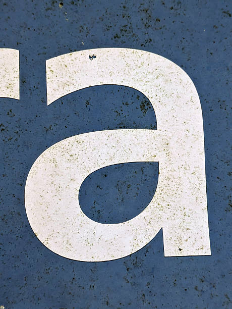 istock Written Wording in Distressed State Typography Found Letter A Ransom Note 2197383358