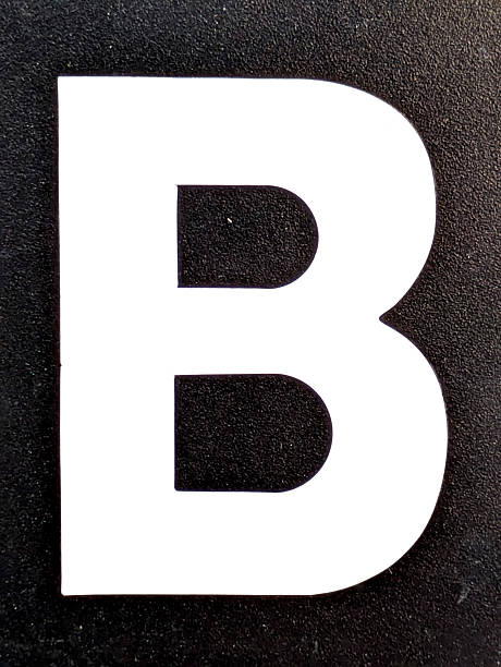 istock Written Wording in Distressed State Typography Found Letter B 2197383445