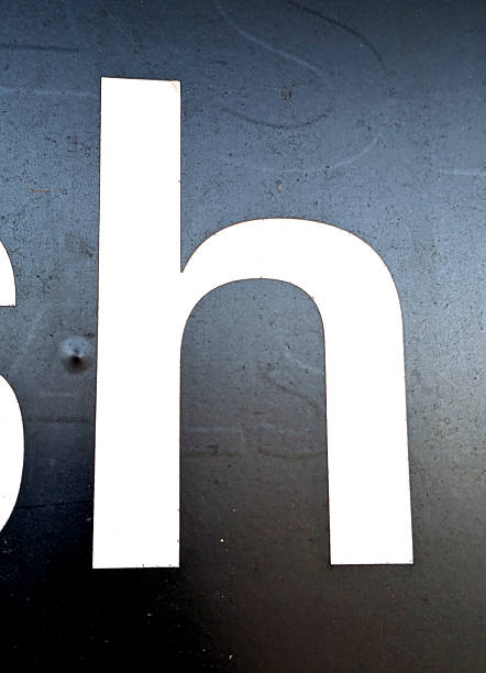 istock Written Wording in Distressed State Typography Advertising Letter H 2197384784