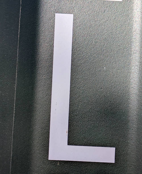 istock Written Wording in Distressed State Typography Found Letter L 2197385134