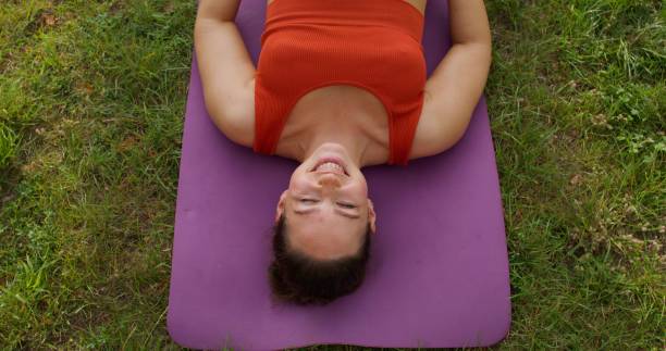 istock A woman does sports 2197389618