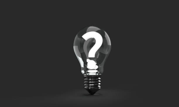istock lightbulb lamp question mark object symbol sign solution idea business strategy inspiration problem lightbulb lamp question mark strategy planning asking business education leadership failure decision 2197393153