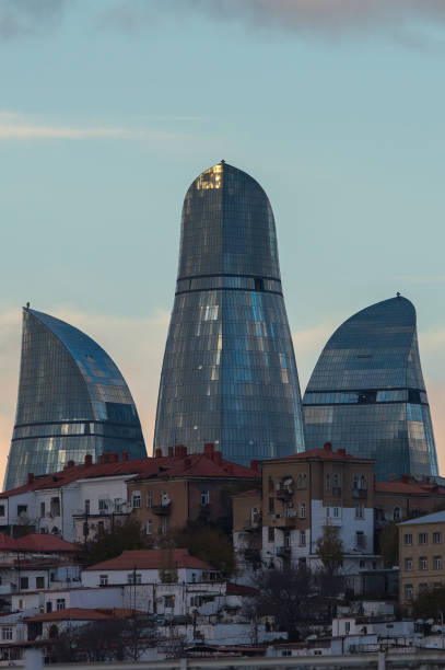 istock OLD AND NEW BAKU 2197397053