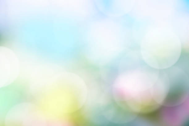 istock Colorful abstract bokeh background blur. Nature blur wallpaper. 2197401029