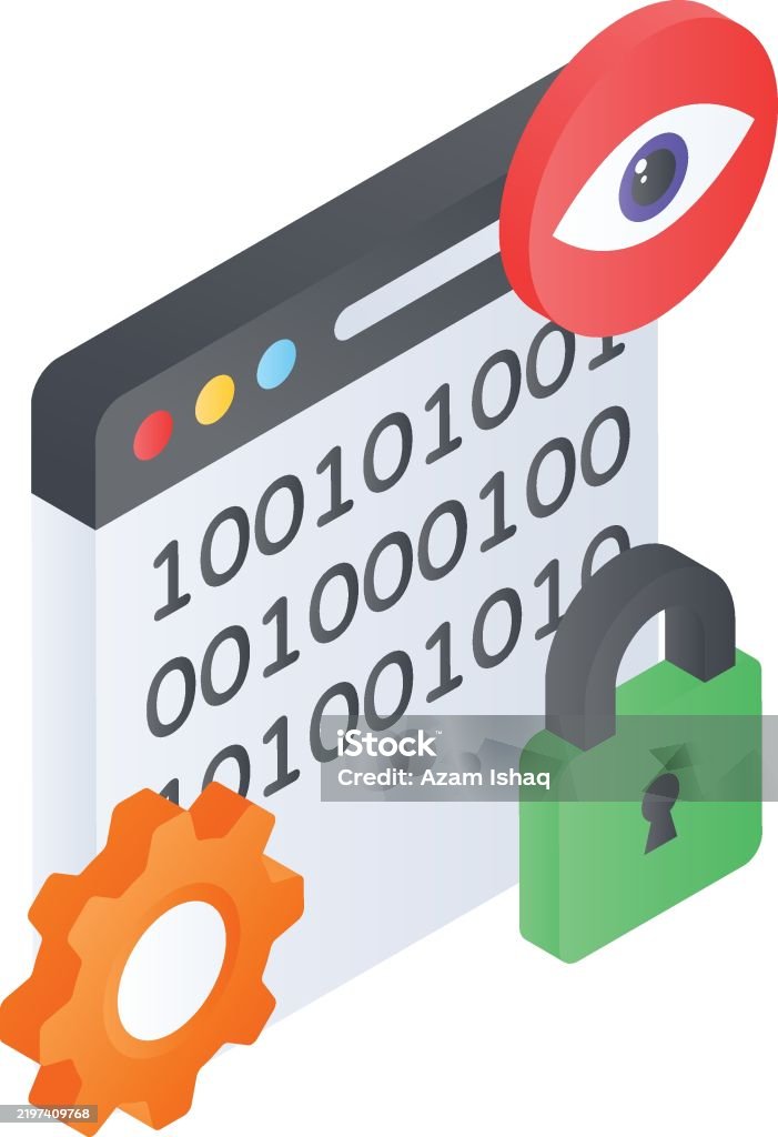 Previewing Files And Source Code Isometric Concept Distributed Version ...