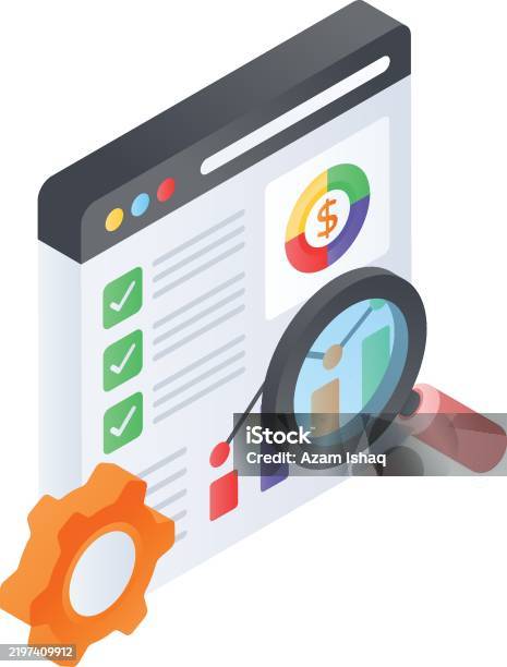 Checklist Analysis From Previous Project Isometric Concept Statistics ...