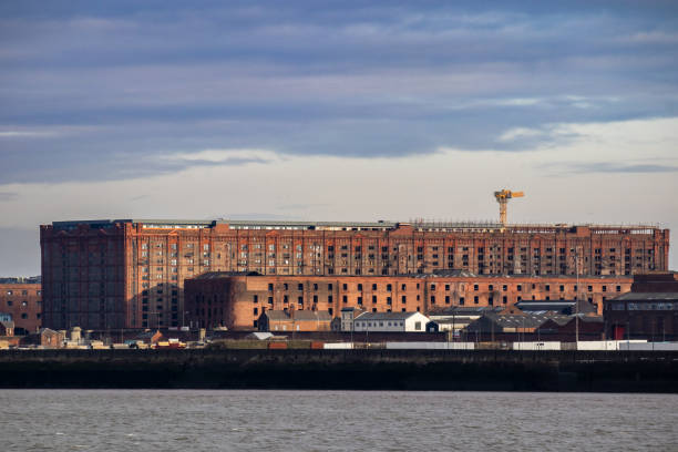 Classic industrial architecture transformed into waterfront housing