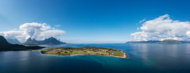 istock Myrland aerial view Norway 2197413395