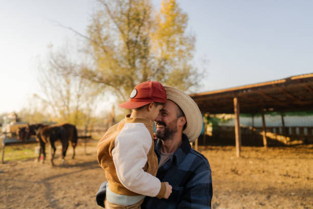 istock My dad is the best cowboy 2197417156