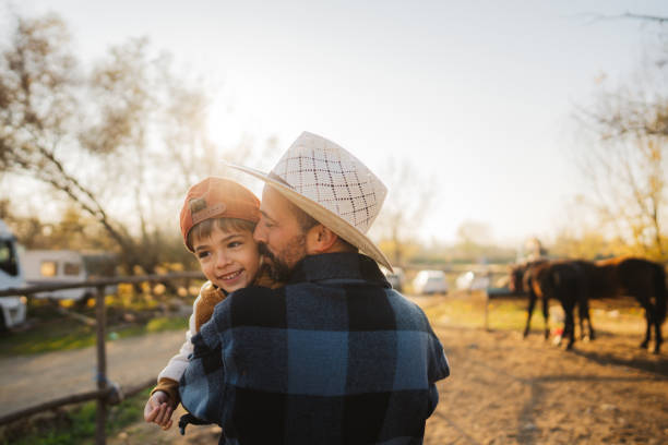 istock My dad is the best cowboy 2197417160
