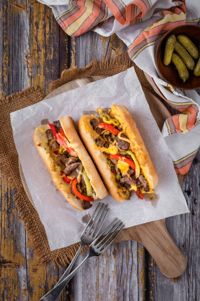 Cheesesteak on a plate