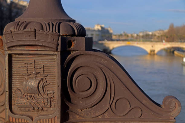 istock The emblematic boat from Lutetia. Fluctuat nec Mergitur Paris 2197423136