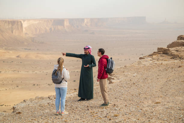 istock Gen Z explorers at Edge of the World, Saudi Arabia 2197447704