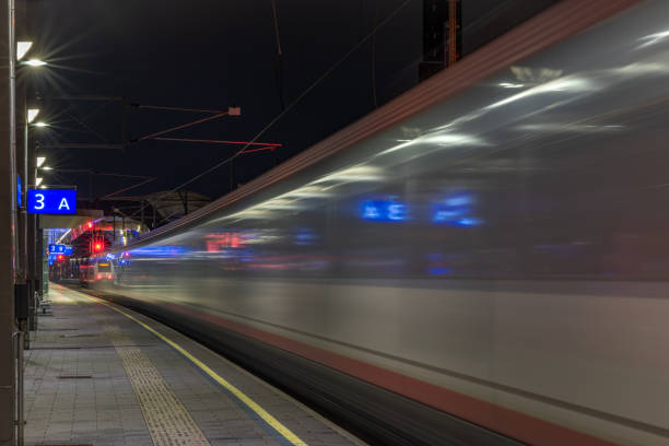 istock Night train from Graz to Berlin near platform in station Graz Austria 02 01 2025 2197453394