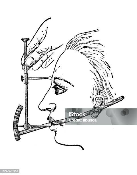 Goniometer Background Goniometer Stock Illustration - Download Image Now - Archival, Old ...