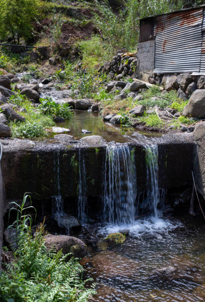 istock Small waterfall, Madeira, Portugal 2197461345