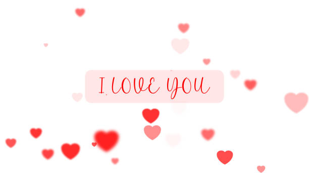 Valentine's Day Abstract Red Background With Heart Photo 4K