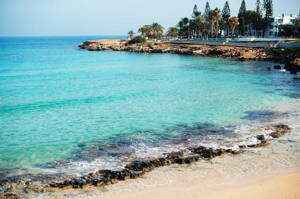 istock Serene Coastal Scene with Turquoise Waters 2197474380