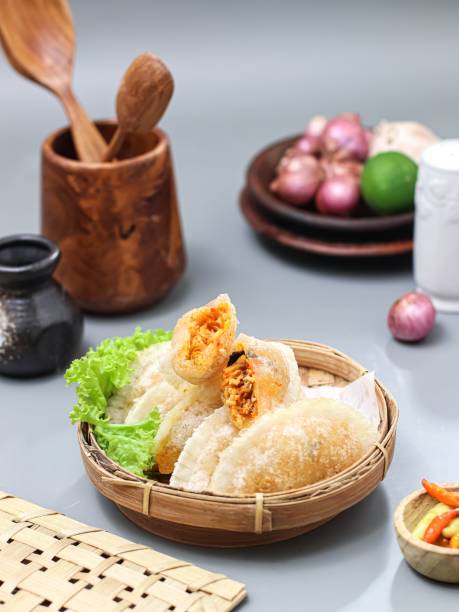 istock cireng ayam is a fried tapioca flour stuffed with chicken meat 2197485697
