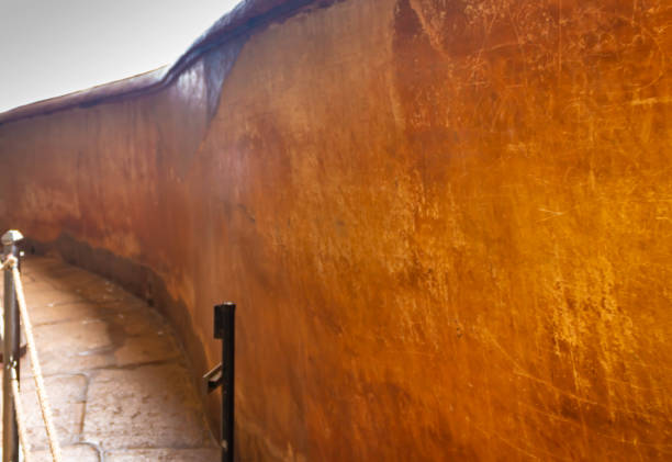 Sigiriya Mirror Wall and Sigiriya Graffiti,  Lion Rock, Sri Lanka