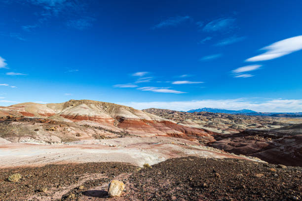 istock The otherworldly Bentonite Hills of Utah. 2197497350