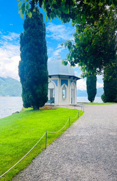 istock Italian villa - Belaggio, Lake Como Italy 2197500589