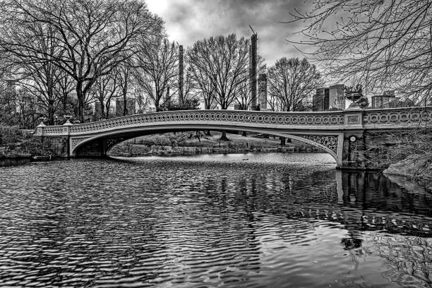 istock Bow bridge winter early morning 2197505943