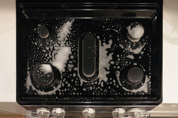 istock Gas Stove Cleaning - Soap 2197514494