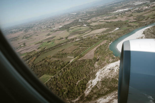 istock View from the Airplane on Flight from Trieste to Rome 2197514778
