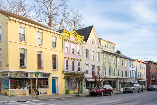 istock Small town in USA 2197522273