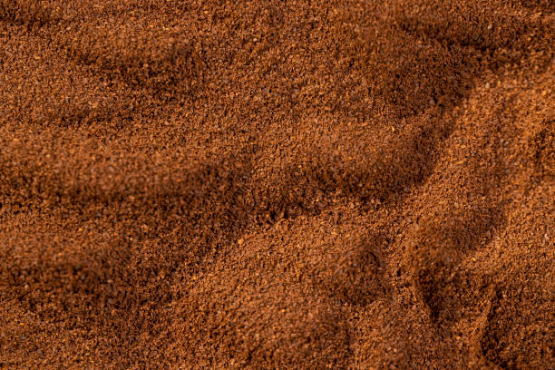 istock a large amount of ground coffee powder 2197533848