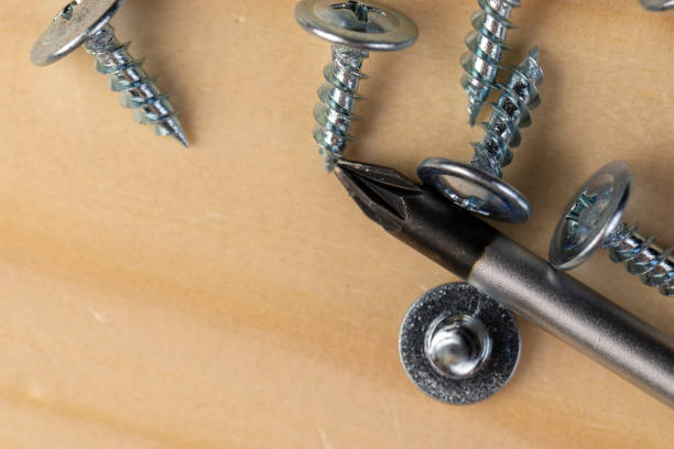 istock steel self-tapping screws for fixing wooden objects 2197533868