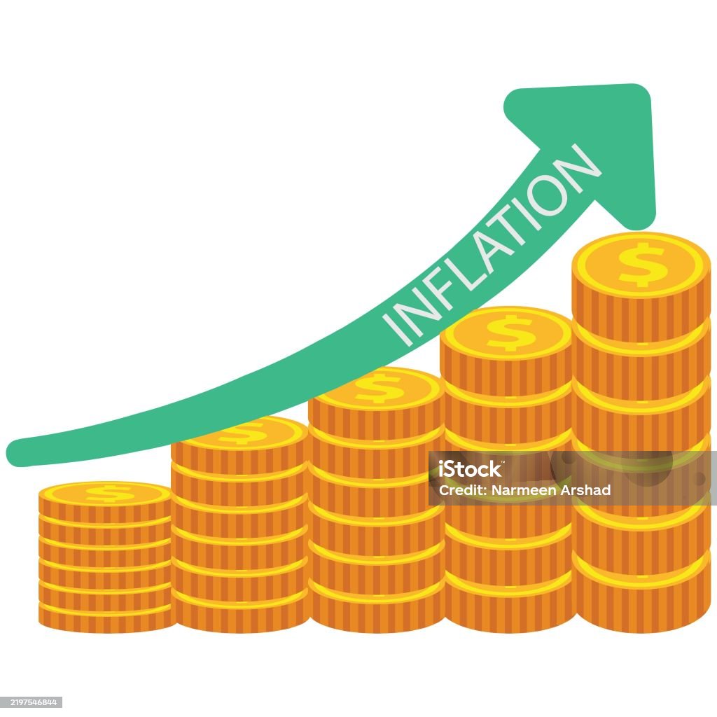 Inflation Risingimage Inflation Decline In Currency Value Us Dollar Inflation Rising Property ...
