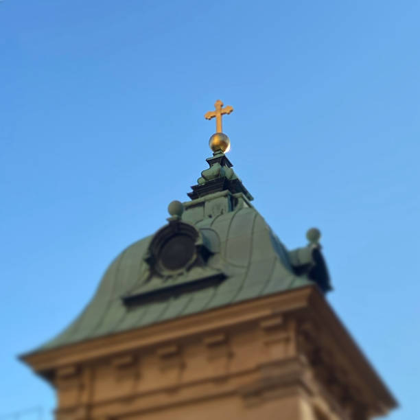 istock Church steeple Gamla Stan Stockholm 2197547178