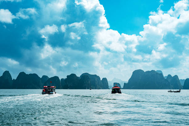 Luxury Chinese Junk on Halong Bay